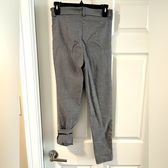 NWOT black and white, stretchy, skinny pants - Picture 2 of 2